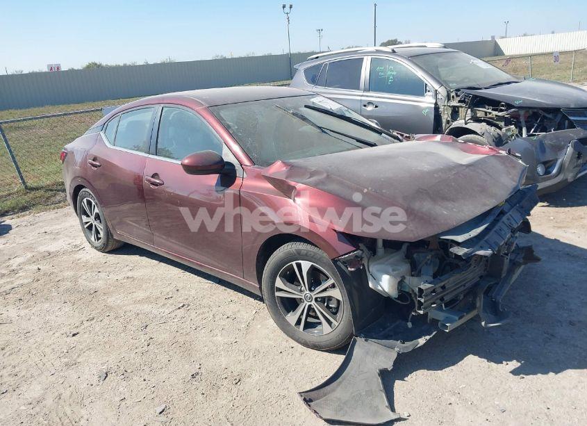 2022 Nissan Sentra SV XTRONIC CVT (VIN 3N1AB8CV0NY310671) main photo