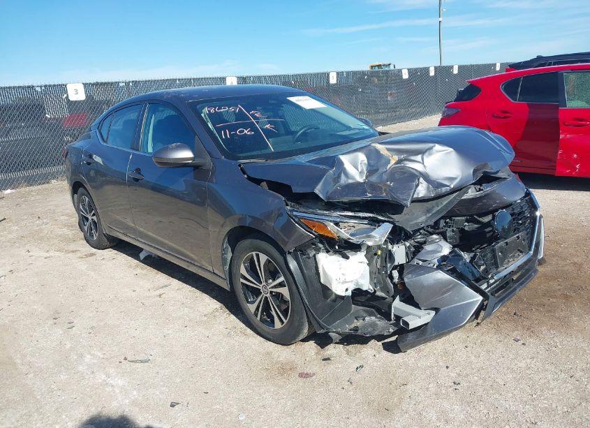 2022 Nissan Sentra SV XTRONIC CVT (VIN 3N1AB8CV0NY312338) main photo