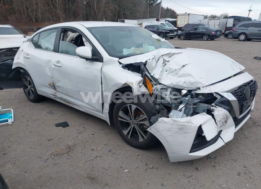 2022 Nissan Sentra SV XTRONIC CVT (VIN 3N1AB8CV0NY314459) main photo