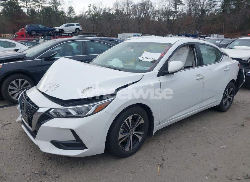 Photo 2 of 2022 Nissan Sentra SV XTRONIC CVT (VIN 3N1AB8CV0NY314459)