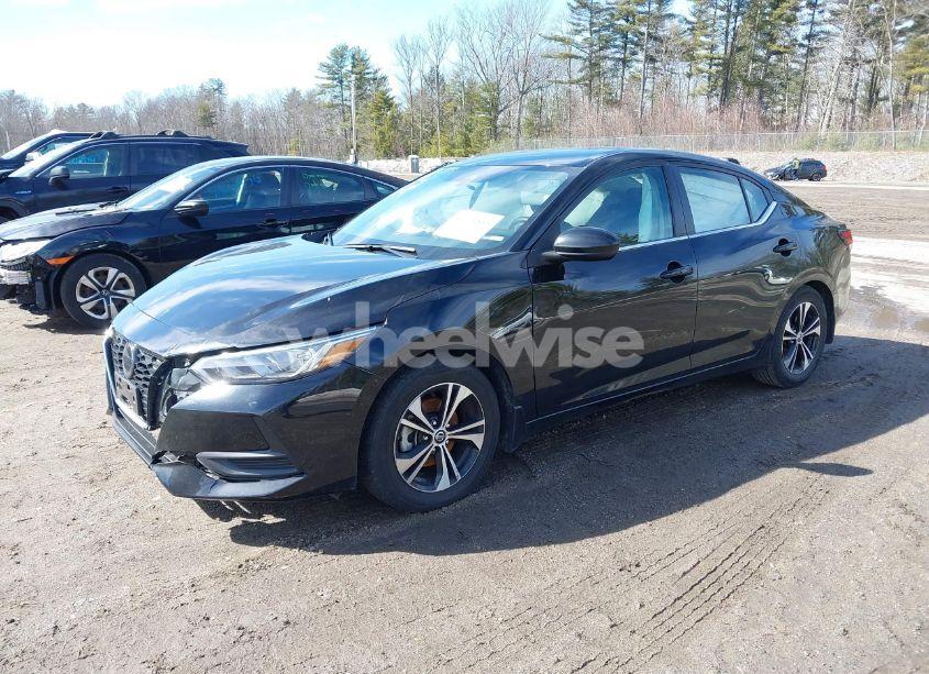 Photo 2 of 2022 Nissan Sentra SV XTRONIC CVT (VIN 3N1AB8CV0NY317183)