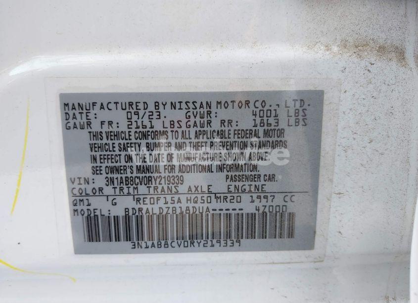 Photo 9 of 2024 Nissan Sentra SV XTRONIC CVT (VIN 3N1AB8CV0RY219339)