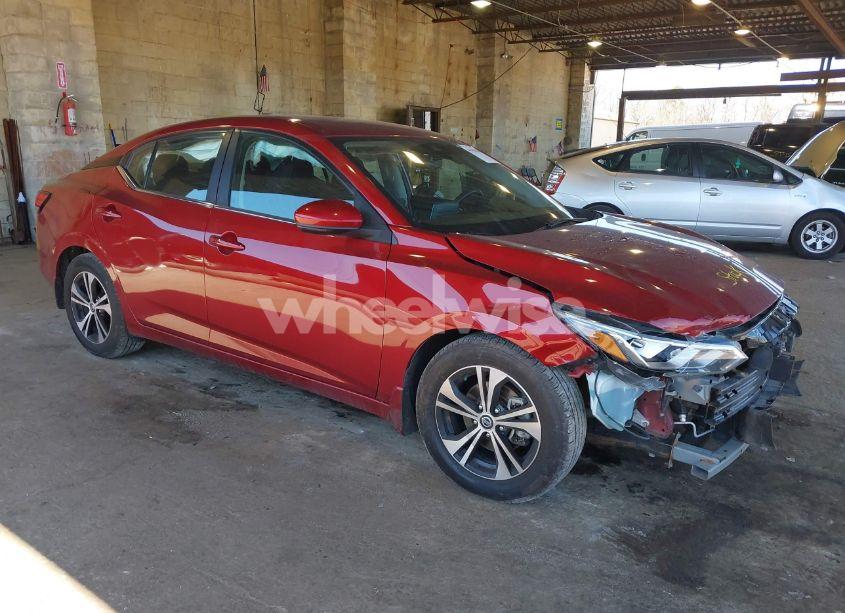 2020 Nissan Sentra SV XTRONIC CVT (VIN 3N1AB8CV1LY238392) main photo