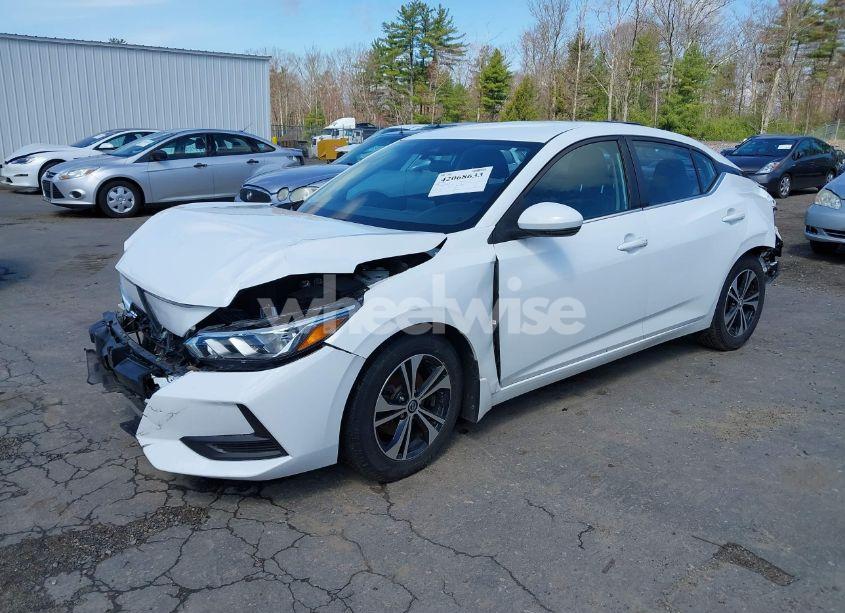 Photo 2 of 2020 Nissan Sentra SV XTRONIC CVT (VIN 3N1AB8CV1LY239591)