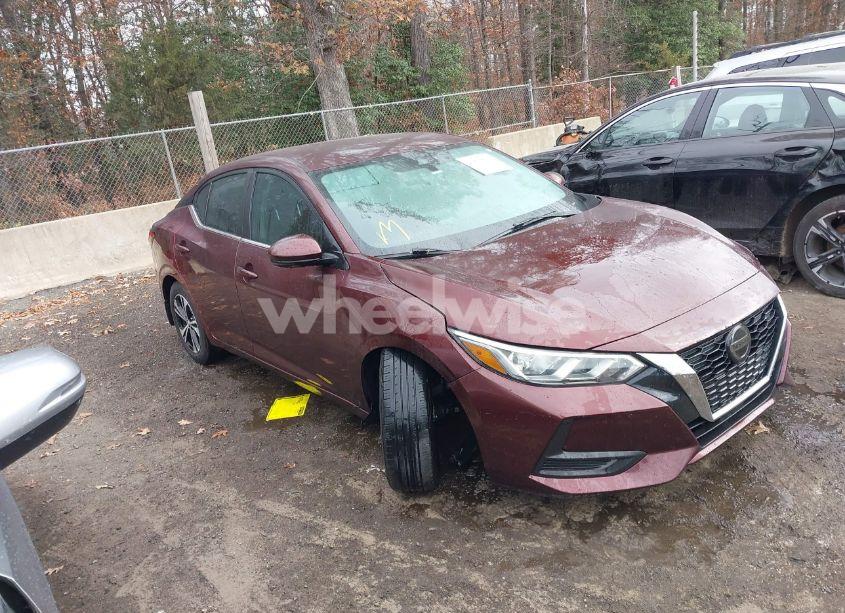 2020 Nissan Sentra SV XTRONIC CVT (VIN 3N1AB8CV1LY241454) main photo