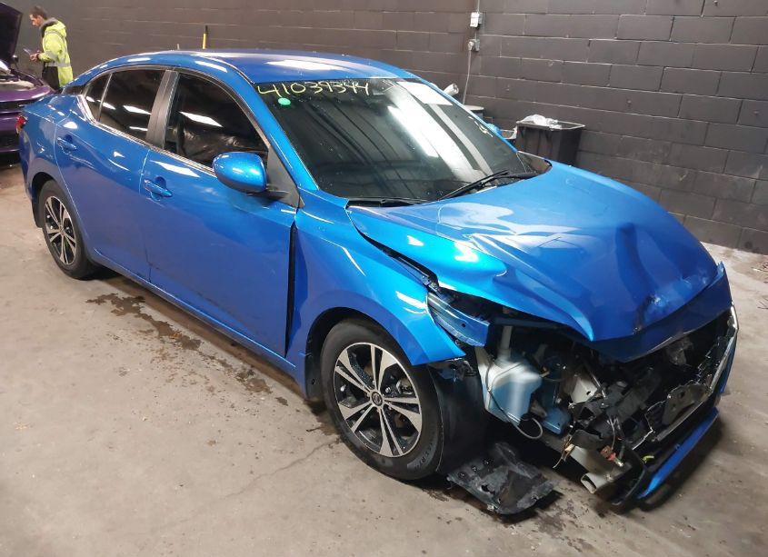 2021 Nissan Sentra SV XTRONIC CVT (VIN 3N1AB8CV1MY222176) main photo