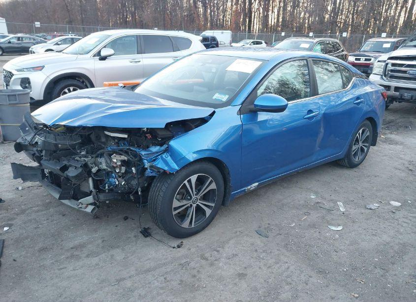 Photo 2 of 2021 Nissan Sentra SV XTRONIC CVT (VIN 3N1AB8CV1MY231685)