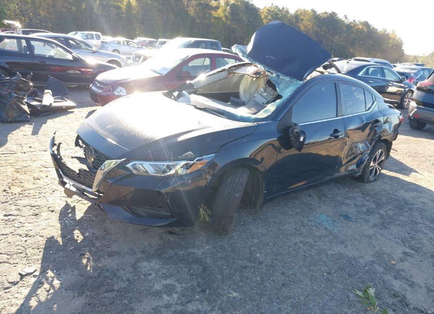 Photo 2 of 2021 Nissan Sentra SV XTRONIC CVT (VIN 3N1AB8CV1MY249913)