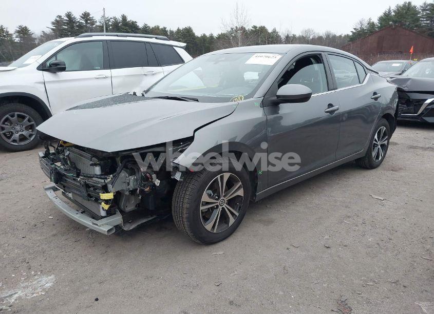 Photo 2 of 2021 Nissan Sentra SV XTRONIC CVT (VIN 3N1AB8CV1MY323198)