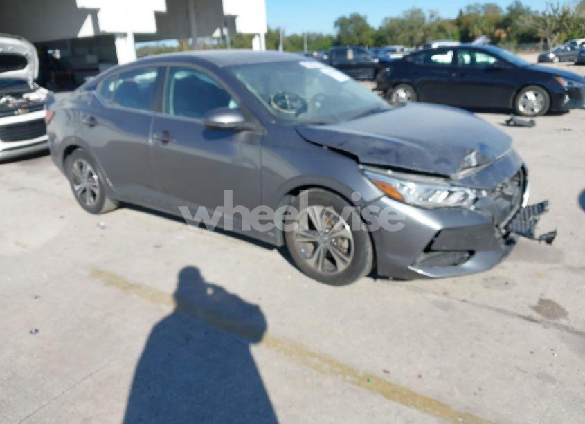 2022 Nissan Sentra SV XTRONIC CVT (VIN 3N1AB8CV1NY240825) main photo