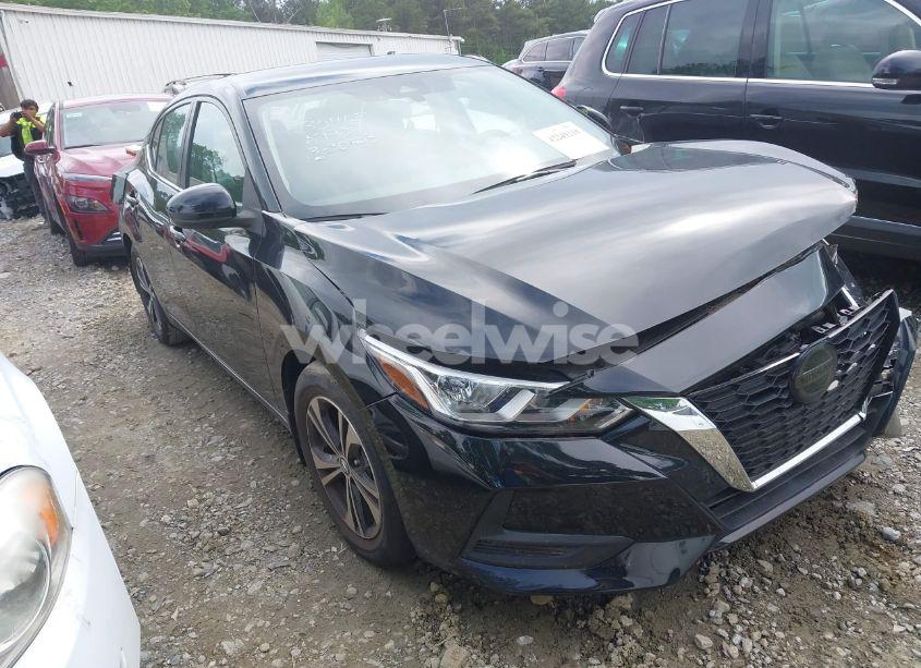 2022 Nissan Sentra SV XTRONIC CVT (VIN 3N1AB8CV1NY301168) main photo