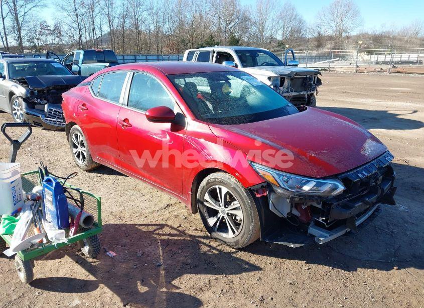 2022 Nissan Sentra SV XTRONIC CVT (VIN 3N1AB8CV1NY301400) main photo