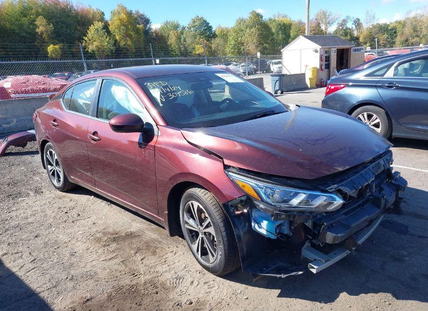 2022 Nissan Sentra SV XTRONIC CVT (VIN 3N1AB8CV1NY304586) main photo