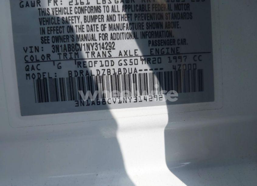 Photo 9 of 2022 Nissan Sentra SV XTRONIC CVT (VIN 3N1AB8CV1NY314292)