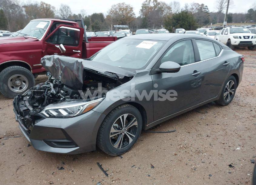 Photo 2 of 2022 Nissan Sentra SV XTRONIC CVT (VIN 3N1AB8CV1NY318553)