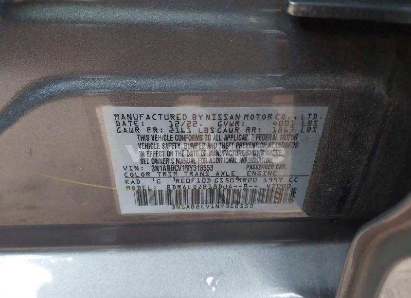 Photo 9 of 2022 Nissan Sentra SV XTRONIC CVT (VIN 3N1AB8CV1NY318553)