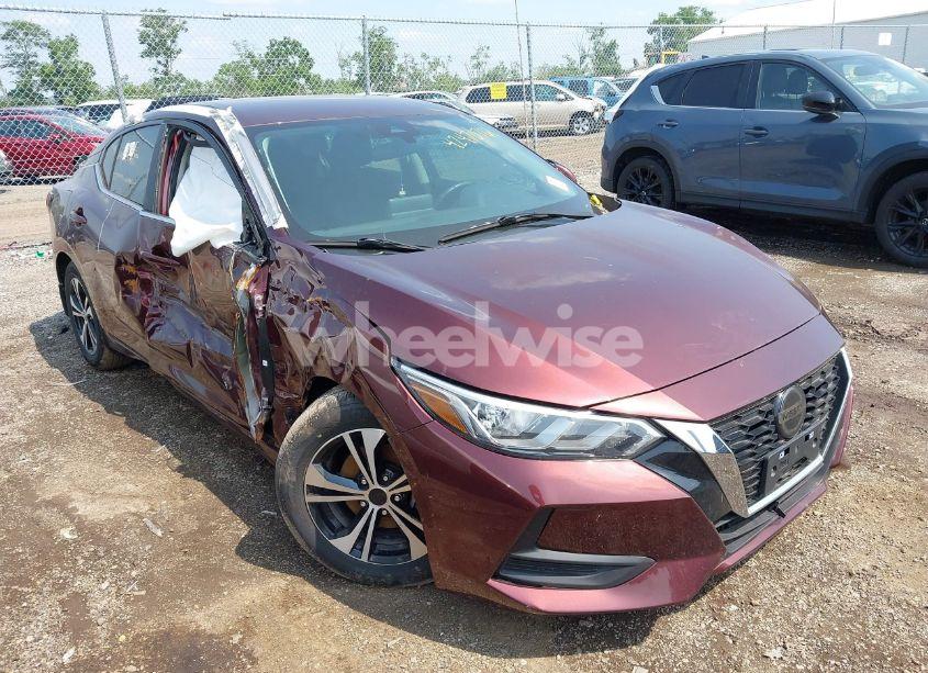 2020 Nissan Sentra SV XTRONIC CVT (VIN 3N1AB8CV2LY247201) main photo