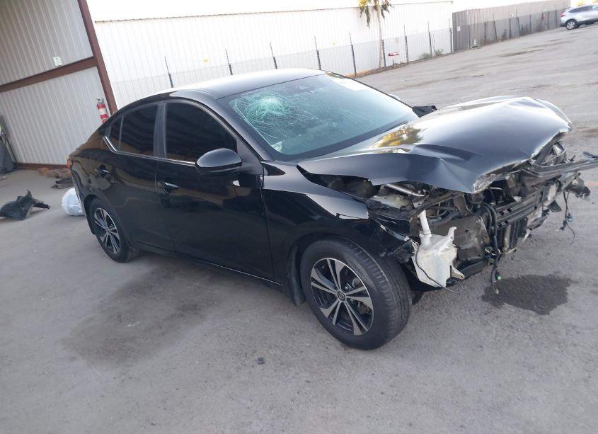 2021 Nissan Sentra SV XTRONIC CVT (VIN 3N1AB8CV2MY201708) main photo