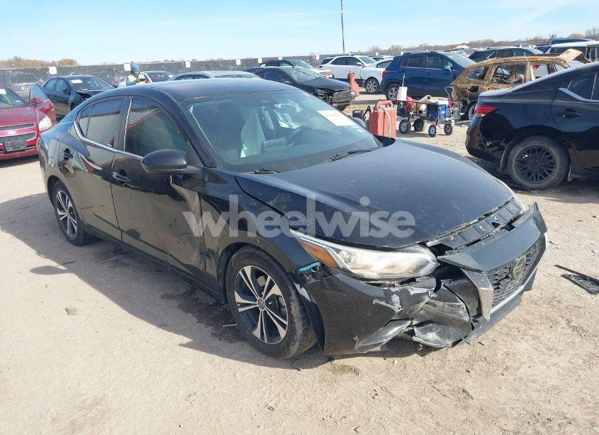 2021 Nissan Sentra SV XTRONIC CVT (VIN 3N1AB8CV2MY242162) main photo