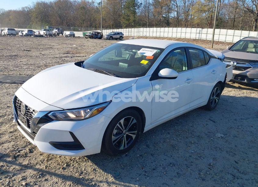 Photo 2 of 2021 Nissan Sentra SV XTRONIC CVT (VIN 3N1AB8CV2MY246468)