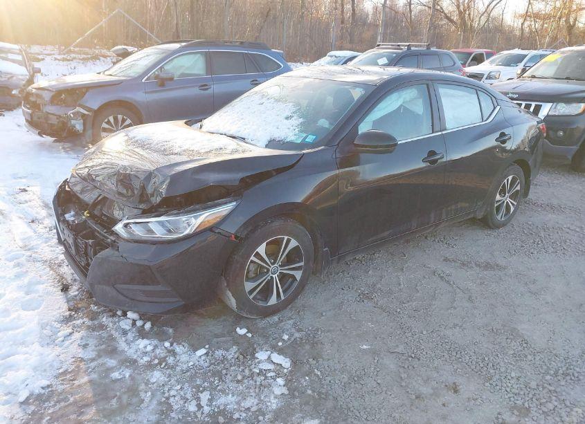 Photo 2 of 2021 Nissan Sentra SV XTRONIC CVT (VIN 3N1AB8CV2MY253484)