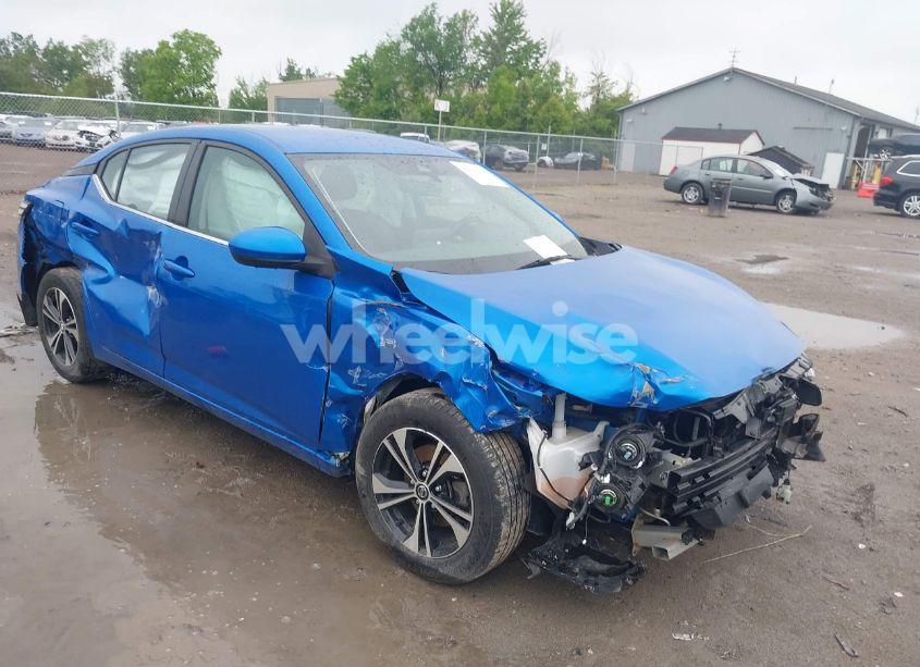 2021 Nissan Sentra SV XTRONIC CVT (VIN 3N1AB8CV2MY284931) main photo