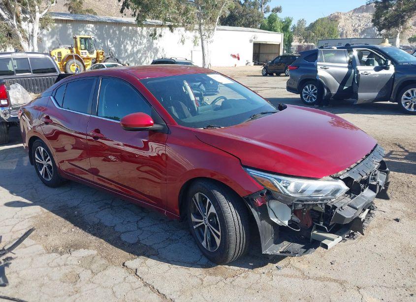 2021 Nissan Sentra SV XTRONIC CVT (VIN 3N1AB8CV2MY289207) main photo
