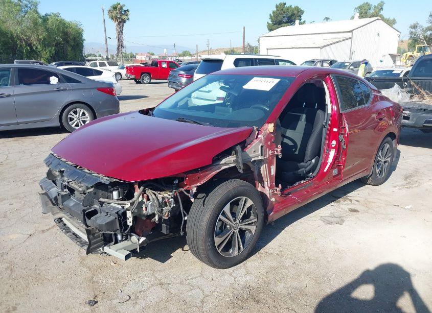 Photo 2 of 2021 Nissan Sentra SV XTRONIC CVT (VIN 3N1AB8CV2MY289207)