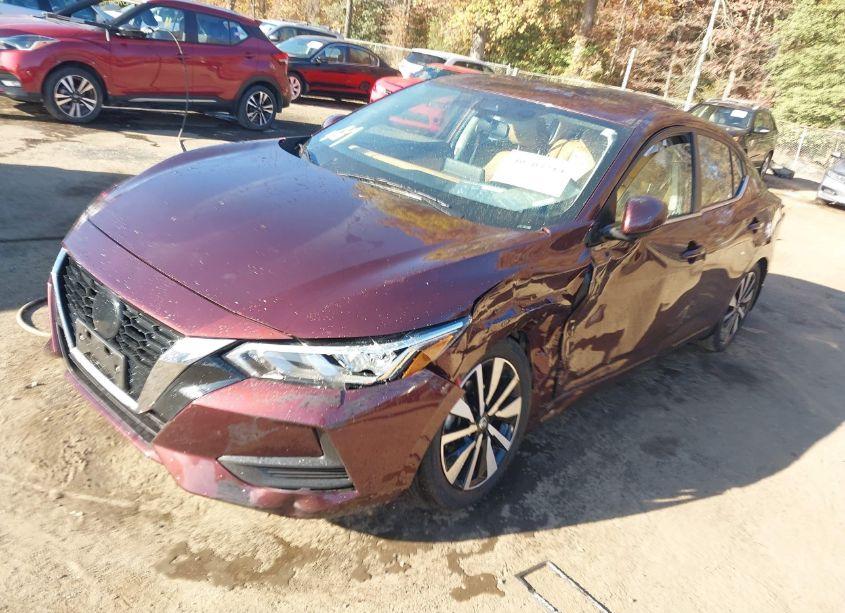 Photo 2 of 2021 Nissan Sentra SV XTRONIC CVT (VIN 3N1AB8CV2MY320682)