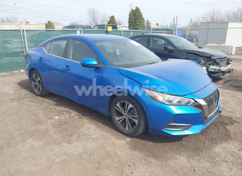 2022 Nissan Sentra SV XTRONIC CVT (VIN 3N1AB8CV2NY241188) main photo