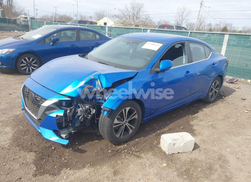 Photo 2 of 2022 Nissan Sentra SV XTRONIC CVT (VIN 3N1AB8CV2NY241188)