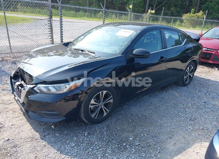 Photo 2 of 2022 Nissan Sentra SV XTRONIC CVT (VIN 3N1AB8CV2NY257777)