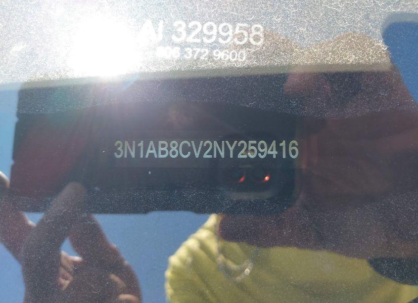 Photo 9 of 2022 Nissan Sentra SV XTRONIC CVT (VIN 3N1AB8CV2NY259416)