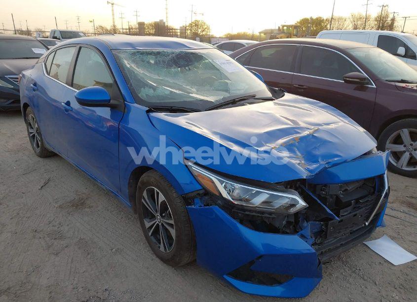 2022 Nissan Sentra SV XTRONIC CVT (VIN 3N1AB8CV2NY286972) main photo