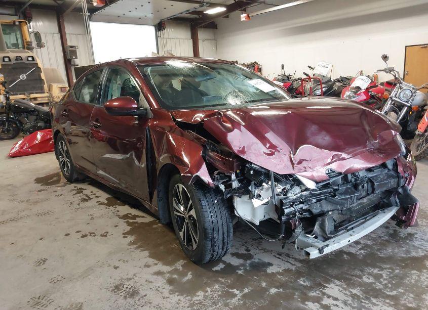 2022 Nissan Sentra SV XTRONIC CVT (VIN 3N1AB8CV2NY287958) main photo