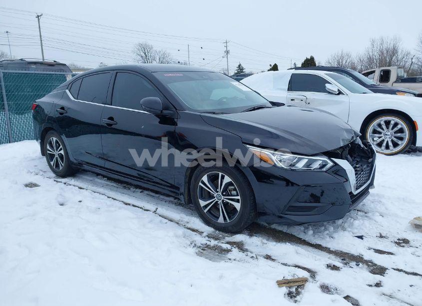 2022 Nissan Sentra SV XTRONIC CVT (VIN 3N1AB8CV2NY292707) main photo