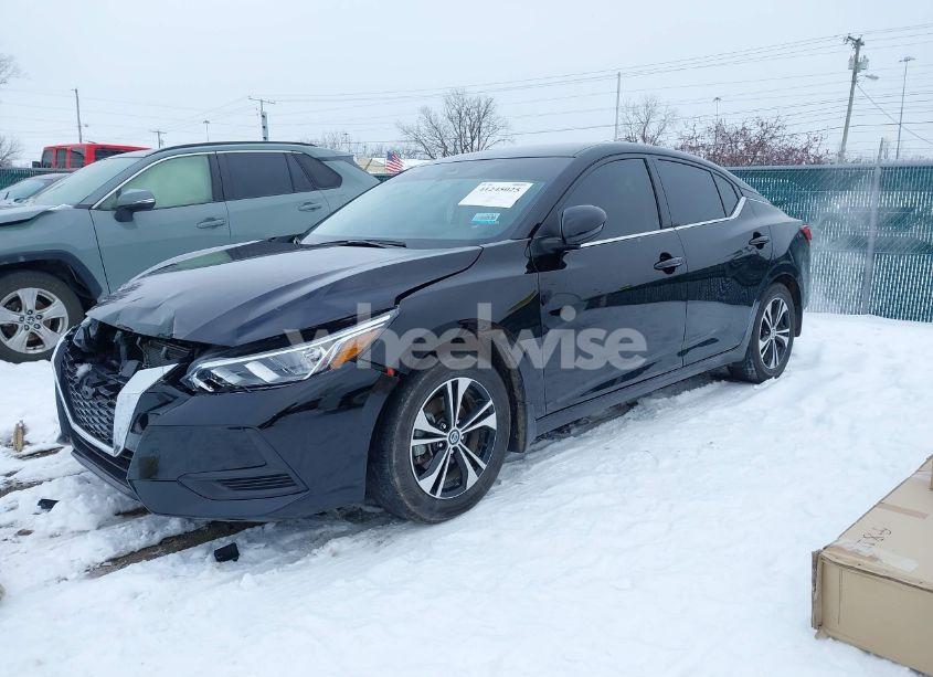 Photo 2 of 2022 Nissan Sentra SV XTRONIC CVT (VIN 3N1AB8CV2NY292707)