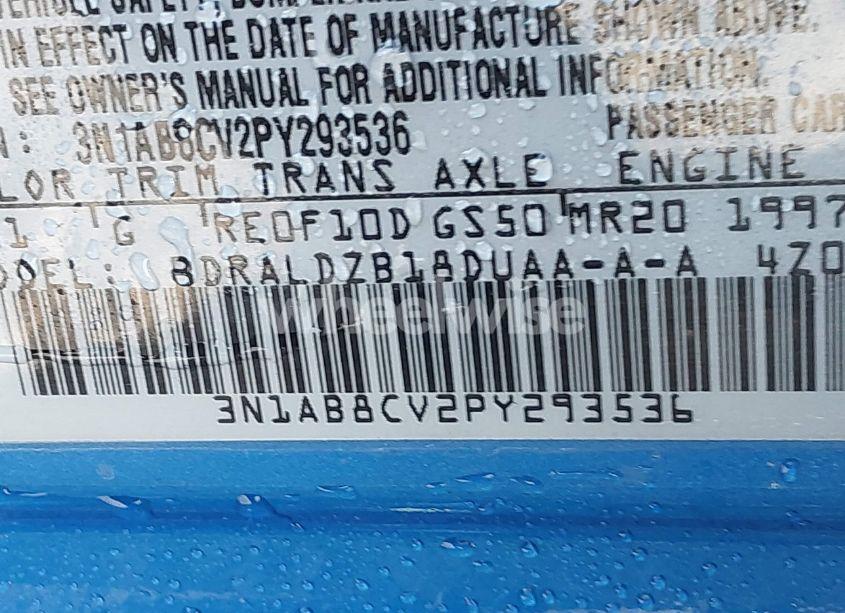 Photo 9 of 2023 Nissan Sentra SV XTRONIC CVT (VIN 3N1AB8CV2PY293536)