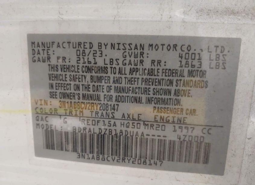 Photo 9 of 2024 Nissan Sentra SV XTRONIC CVT (VIN 3N1AB8CV2RY208147)