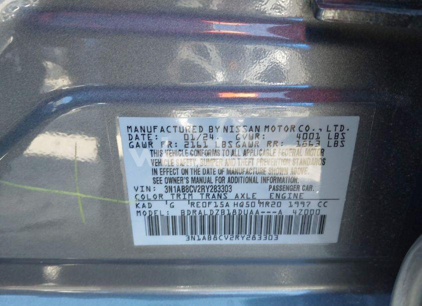 Photo 9 of 2024 Nissan Sentra SV XTRONIC CVT (VIN 3N1AB8CV2RY283303)