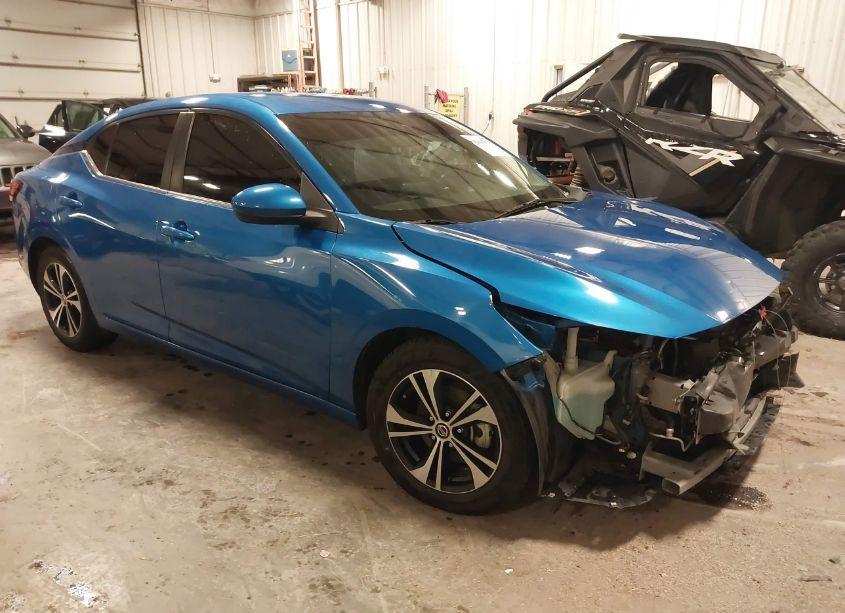 2021 Nissan Sentra SV XTRONIC CVT (VIN 3N1AB8CV3MY222258) main photo