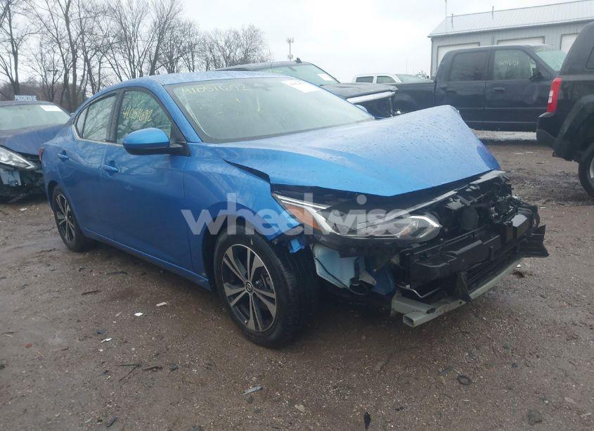 2021 Nissan Sentra SV XTRONIC CVT (VIN 3N1AB8CV3MY224480) main photo