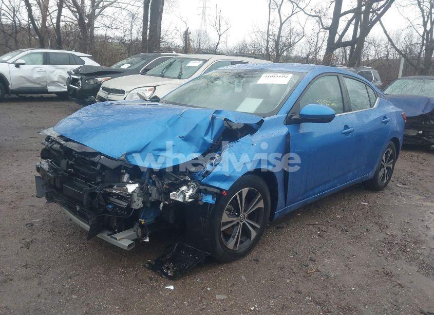 Photo 2 of 2021 Nissan Sentra SV XTRONIC CVT (VIN 3N1AB8CV3MY224480)