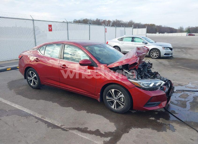 2021 Nissan Sentra SV XTRONIC CVT (VIN 3N1AB8CV3MY231218) main photo