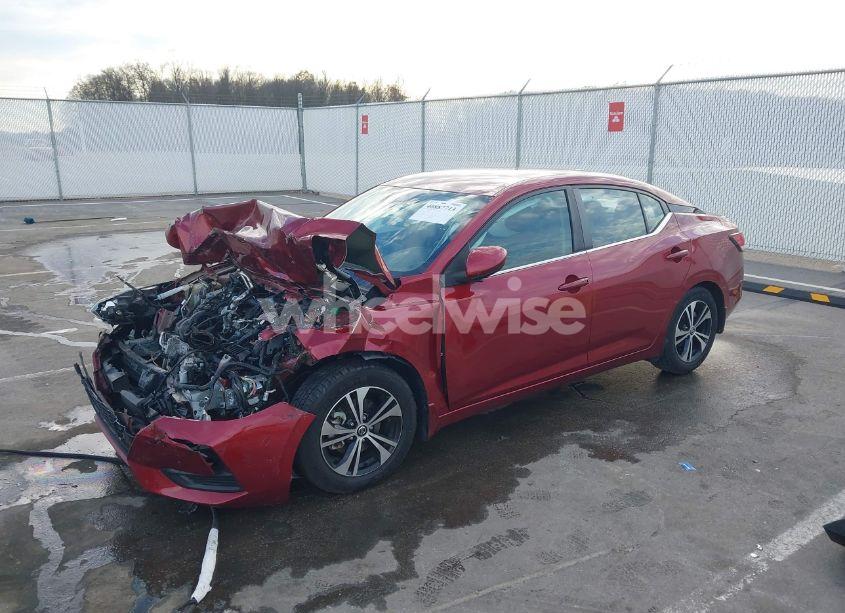 Photo 2 of 2021 Nissan Sentra SV XTRONIC CVT (VIN 3N1AB8CV3MY231218)