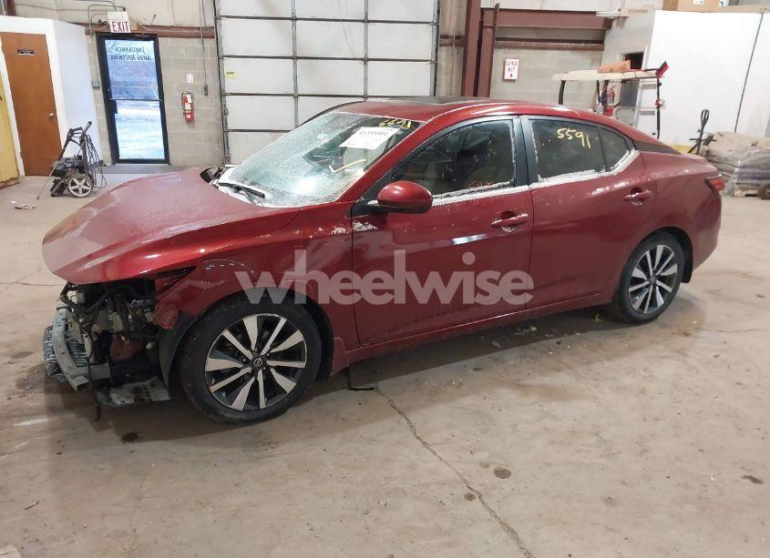 Photo 2 of 2021 Nissan Sentra SV XTRONIC CVT (VIN 3N1AB8CV3MY231963)