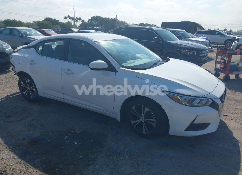 2021 Nissan Sentra SV XTRONIC CVT (VIN 3N1AB8CV3MY234653) main photo