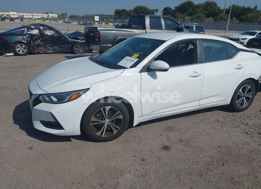 Photo 2 of 2021 Nissan Sentra SV XTRONIC CVT (VIN 3N1AB8CV3MY234653)