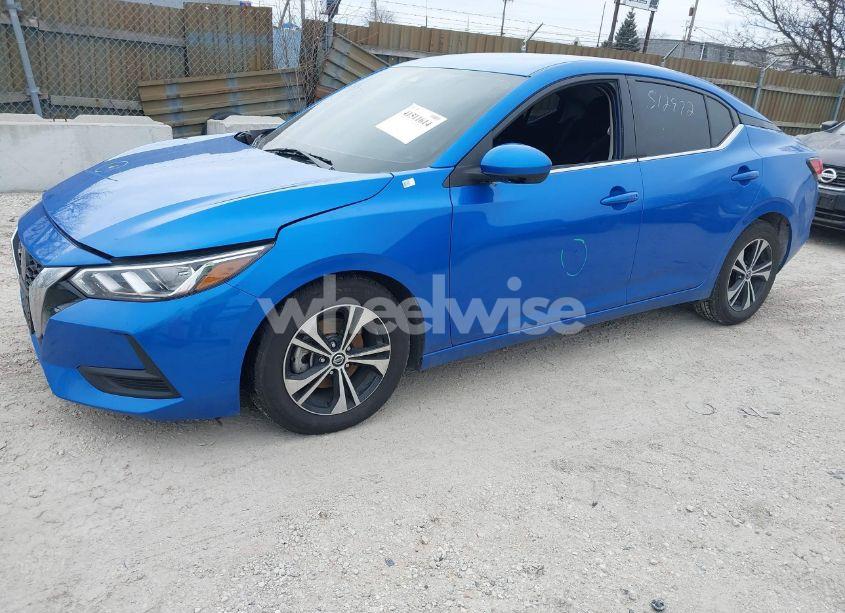 Photo 2 of 2021 Nissan Sentra SV XTRONIC CVT (VIN 3N1AB8CV3MY235916)