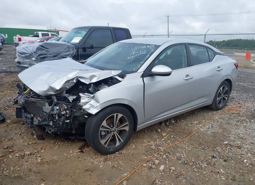 Photo 2 of 2021 Nissan Sentra SV XTRONIC CVT (VIN 3N1AB8CV3MY249265)
